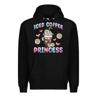 Black iced coffee princess Premium Hoodie - MaliasSmallBusiness