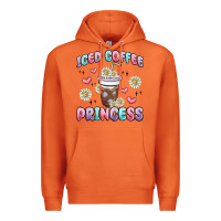 Carrot iced coffee princess Premium Hoodie - MaliasSmallBusiness