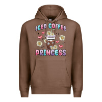 Chestnut iced coffee princess Premium Hoodie - MaliasSmallBusiness