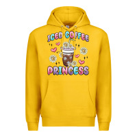Lemon iced coffee princess Premium Hoodie - MaliasSmallBusiness