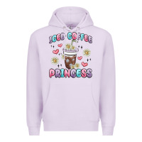 Lilac iced coffee princess Premium Hoodie - MaliasSmallBusiness