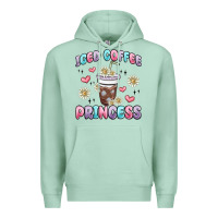 Seafoam iced coffee princess Premium Hoodie - MaliasSmallBusiness