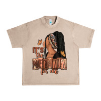 French Oak It's the melanin for me Urban Heavy Tee - RanaPortraitStore