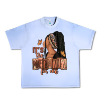 Grape Ice It's the melanin for me Urban Heavy Tee - RanaPortraitStore