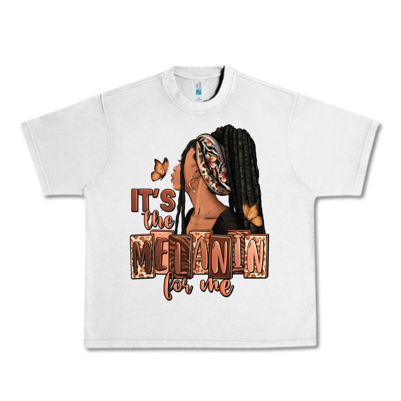 It's The Melanin For Me Urban Heavy Tee by RanaPortraitStore | Teevron