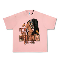 Salmon It's the melanin for me Urban Heavy Tee - RanaPortraitStore