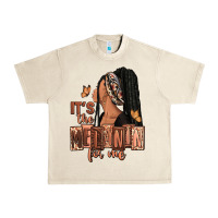 Sandshell It's the melanin for me Urban Heavy Tee - RanaPortraitStore
