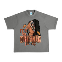 Tornado It's the melanin for me Urban Heavy Tee - RanaPortraitStore