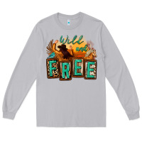 Moon Dust wild and free cowgirl horse desert Long Sleeve Tee - Zillion Design Studio