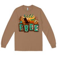 Toasted Coconut wild and free cowgirl horse desert Long Sleeve Tee - Zillion Design Studio