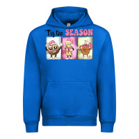 Cobalt Christmas tis the season Urban Hoodie - MaliasSmallBusiness