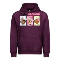 Mauve Wine Christmas tis the season Urban Hoodie - MaliasSmallBusiness