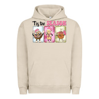 Pigment French Oak Christmas tis the season Urban Hoodie - MaliasSmallBusiness