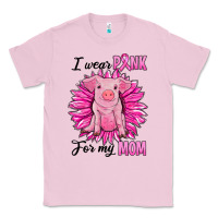 Bubblegum Pink i wear pink for my mom pig Classic Tee - RanaPortraitStore