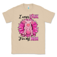 Mushroom i wear pink for my mom pig Classic Tee - RanaPortraitStore