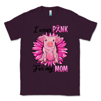 Plum i wear pink for my mom pig Classic Tee - RanaPortraitStore