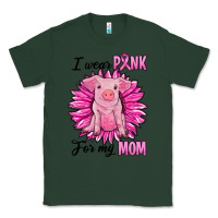 Sports Green i wear pink for my mom pig Classic Tee - RanaPortraitStore