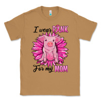 Toasted Coconut i wear pink for my mom pig Classic Tee - RanaPortraitStore