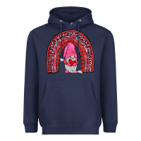 Navy valentines gnomies rainbow Heavyweight Hoodie - JahusDesignShop