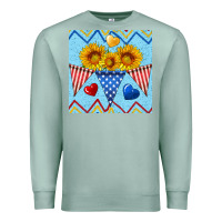 Seafoam patriotic celebration Premium Sweatshirt - BundleAndBundleShop