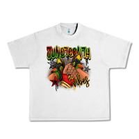 Lunar Rock Juneteenth vibes black girl sneakers Urban Heavy Tee - RanaPortraitStore