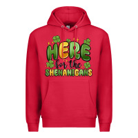 Cardinal here for the shenanigans Premium Hoodie - MaliasSmallBusiness