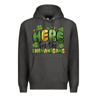 Charcoal Heather here for the shenanigans Premium Hoodie - MaliasSmallBusiness
