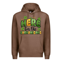 Chestnut here for the shenanigans Premium Hoodie - MaliasSmallBusiness