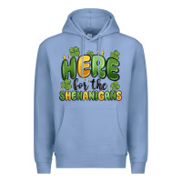 Colony Blue here for the shenanigans Premium Hoodie - MaliasSmallBusiness