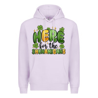 Lilac here for the shenanigans Premium Hoodie - MaliasSmallBusiness