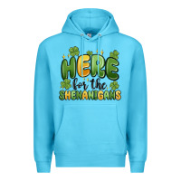 Ocean Blue here for the shenanigans Premium Hoodie - MaliasSmallBusiness