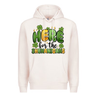 Pale Pink here for the shenanigans Premium Hoodie - MaliasSmallBusiness