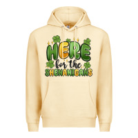 Pina Colada here for the shenanigans Premium Hoodie - MaliasSmallBusiness