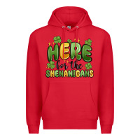 Red here for the shenanigans Premium Hoodie - MaliasSmallBusiness