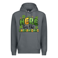 Rock here for the shenanigans Premium Hoodie - MaliasSmallBusiness