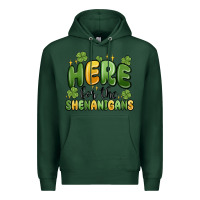 Sports Green here for the shenanigans Premium Hoodie - MaliasSmallBusiness