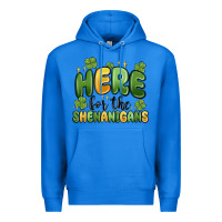 True Royal here for the shenanigans Premium Hoodie - MaliasSmallBusiness