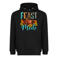 Black Feast mode Heavyweight Hoodie - Artiststas