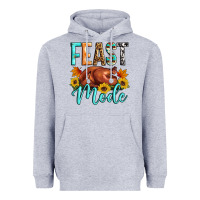 Heather Grey Feast mode Heavyweight Hoodie - Artiststas