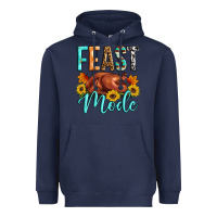 Navy Feast mode Heavyweight Hoodie - Artiststas