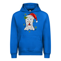 Cobalt merry christmas ghost Urban Hoodie - MaliasSmallBusiness