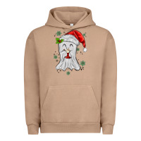 Pigment Burro merry christmas ghost Urban Hoodie - MaliasSmallBusiness