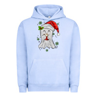Pigment Grape Ice merry christmas ghost Urban Hoodie - MaliasSmallBusiness