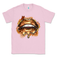 Bubblegum Pink melanin lips Classic Tee - Zillion Design Studio