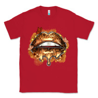 Red melanin lips Classic Tee - Zillion Design Studio