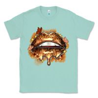 Seafoam melanin lips Classic Tee - Zillion Design Studio