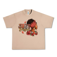 Burro Just blessed afro woman with roses Urban Heavy Tee - RanaPortraitStore
