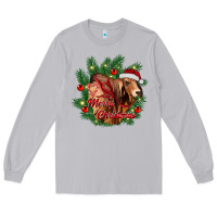 Moon Dust merry Christmas brahman bull Long Sleeve Tee - RanaPortraitStore