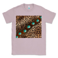Lilac leopard gemstone leather Classic Tee - BarkalooDesign