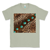 Matcha leopard gemstone leather Classic Tee - BarkalooDesign